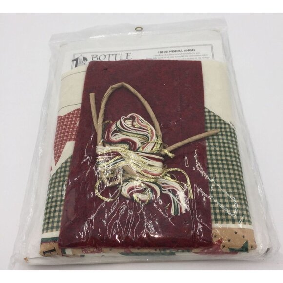 Wishful Angel 18102 Bottle Buddies Christmas Craft Project Dimensions 1996 - Picture 6 of 8